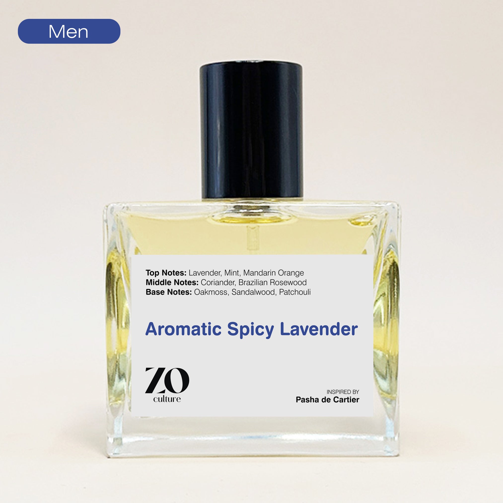 Aromatic Spicy Lavender Inspired by Cartier de Pasha